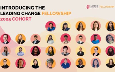 Introducing the 2025–26 Leading Change Fellows